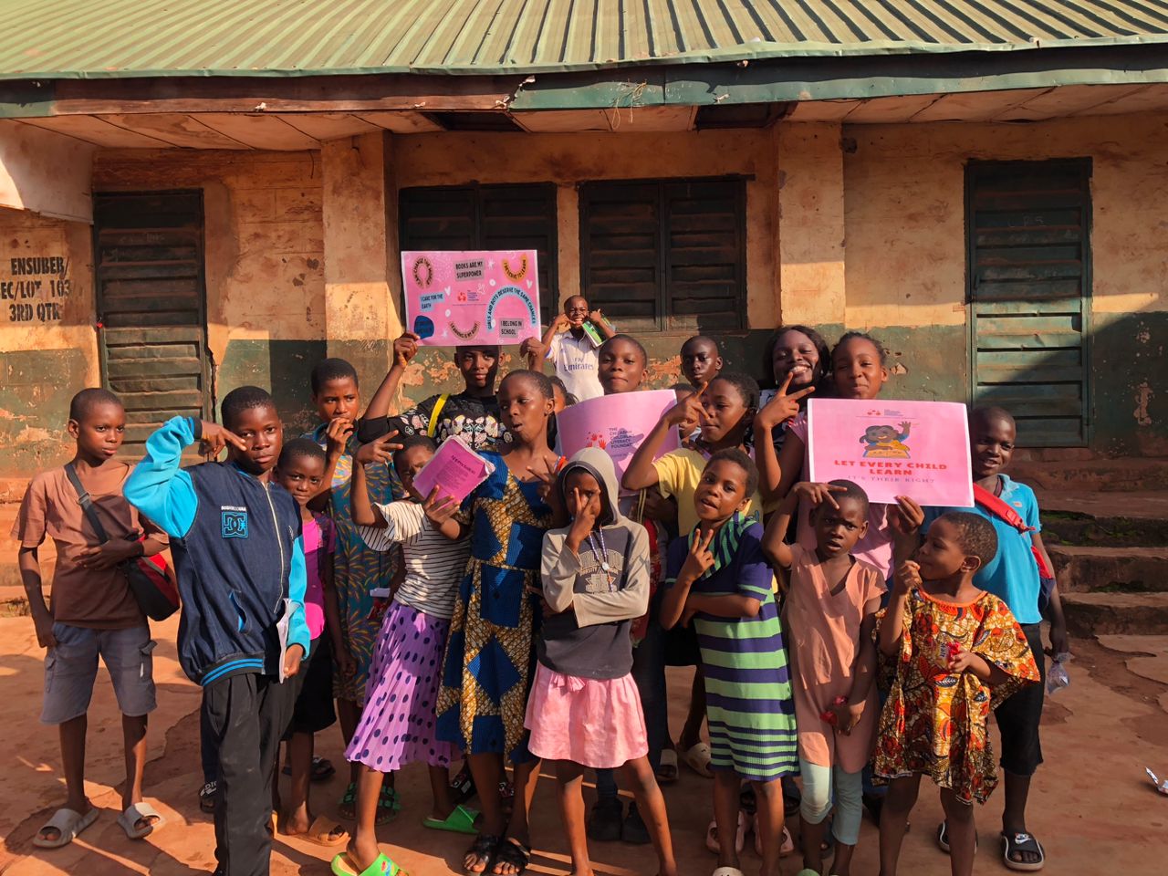 The Chizaram Children Literacy Foundation homepage hero
